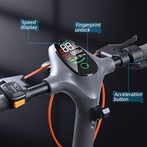1200W Motor Electric Scooter with 10.5" Off Road Tires M451