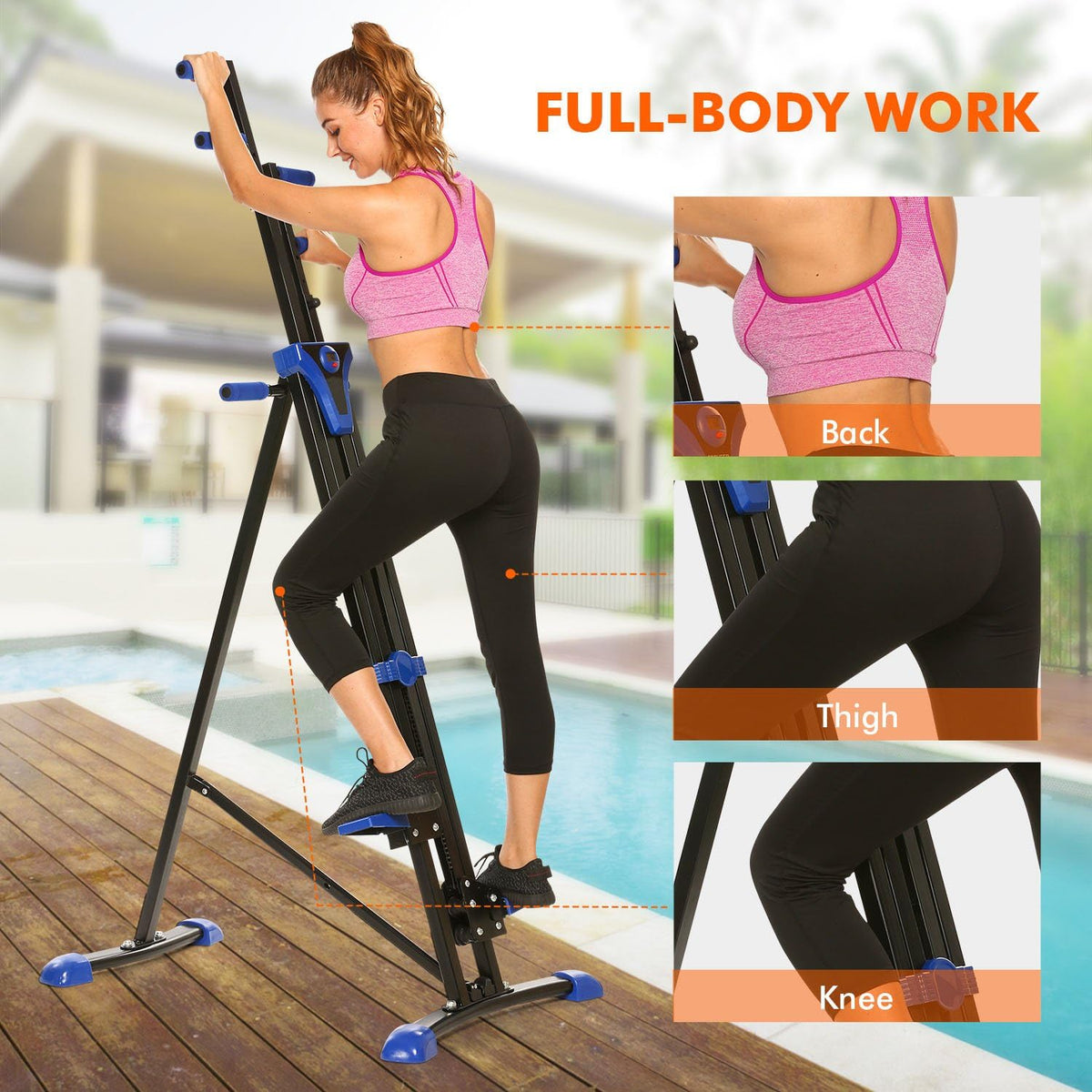 Vertical Climber Exercise Machine Q753401