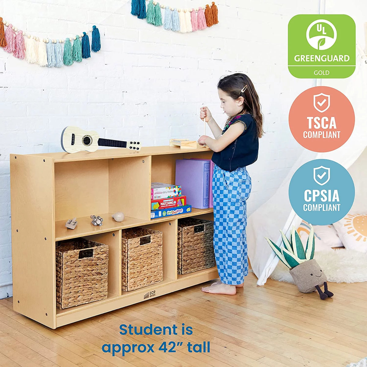 5-Compartment Mobile Storage Cabinet X919