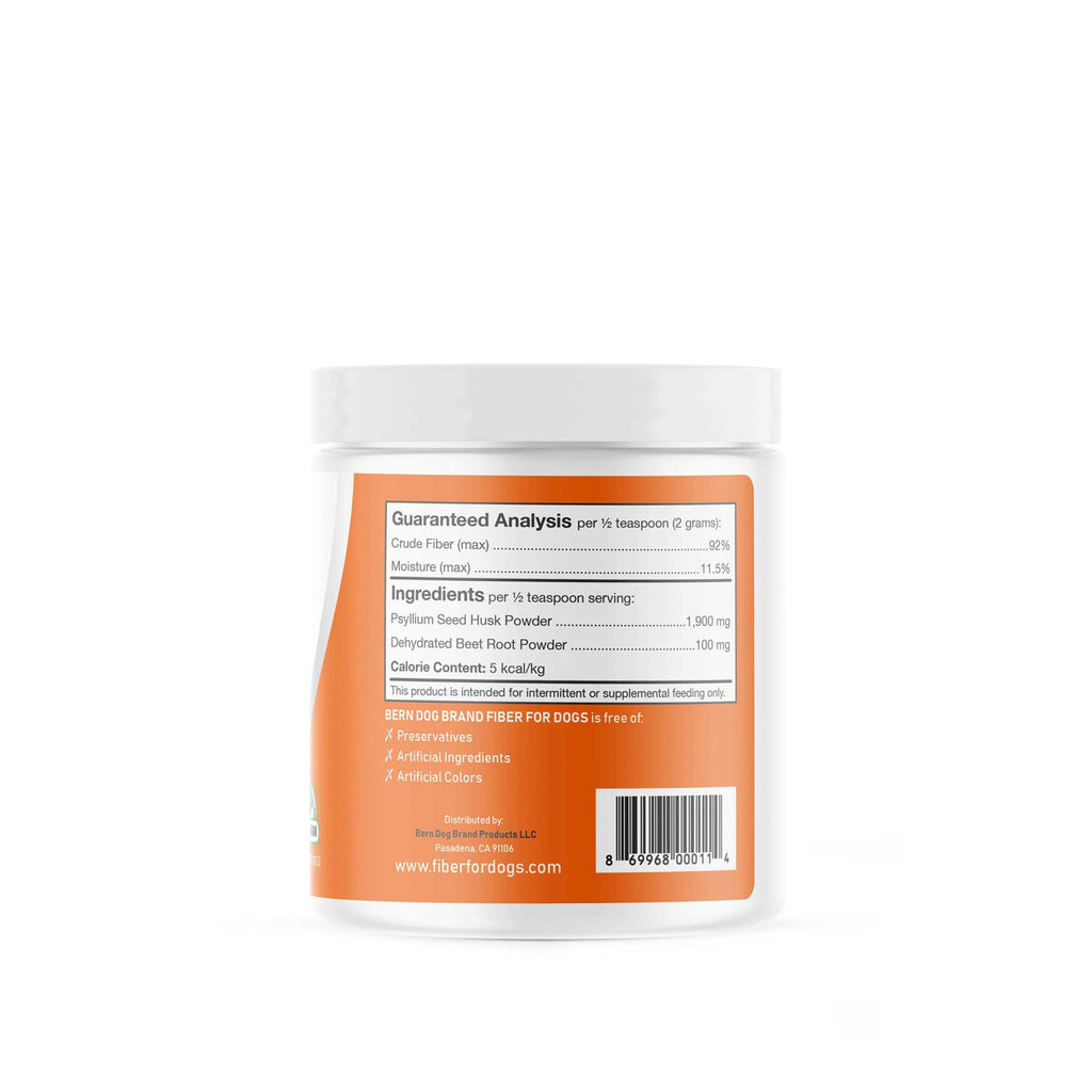 Fiber for Dogs Psyllium Seed Husk & Beet Root Powder X10929