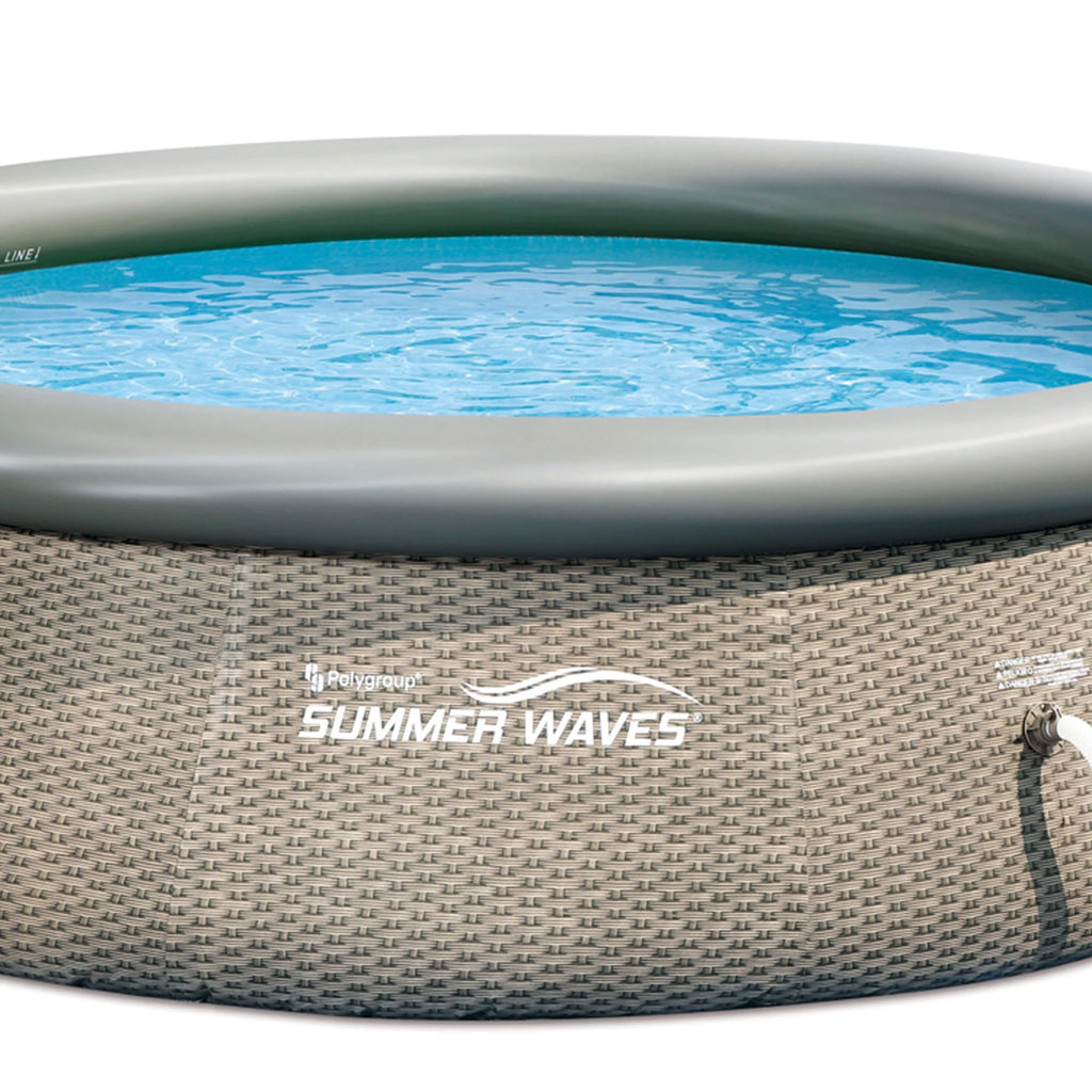Inflatable Above Ground Swimming Pool with Pump F8755