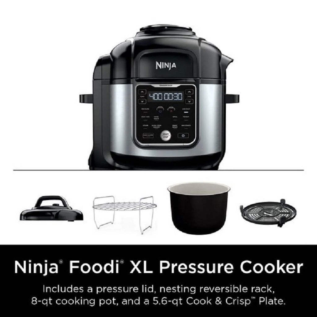 8 Quart XL Pressure Cooker Air Fryer Multicooker L3947