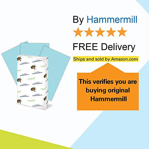 Blue 20lb Legal Paper 5000 Sheets I8028