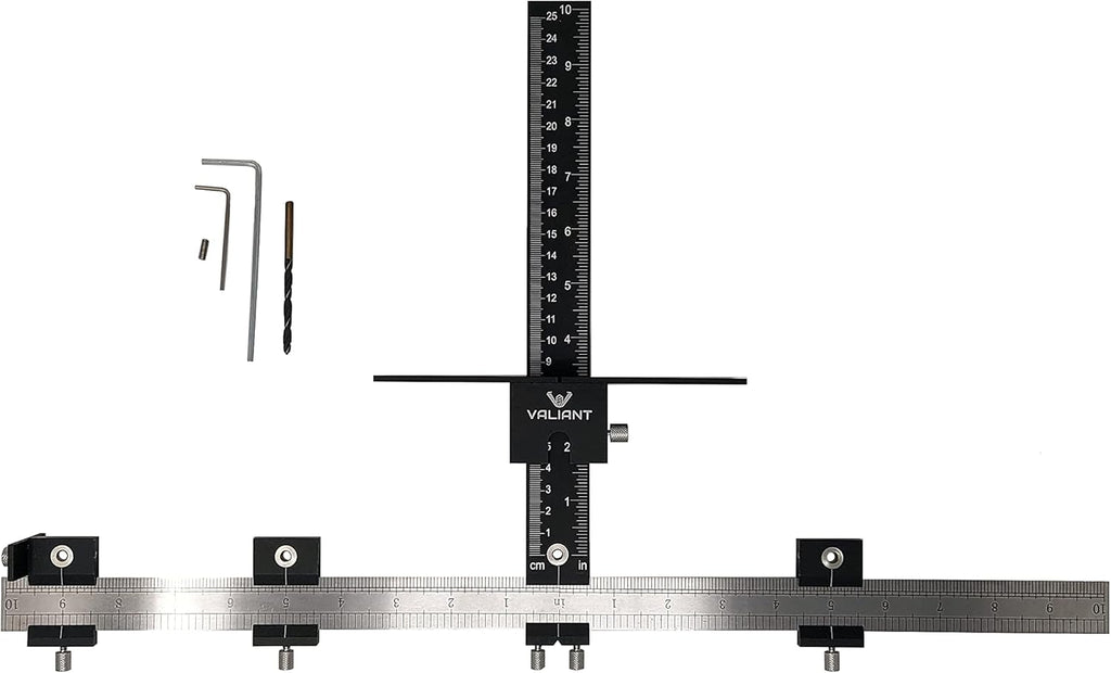 Aluminum+ABC Extended 20 INCH Ruler Cabinet Hardware Jig Template Tool H574