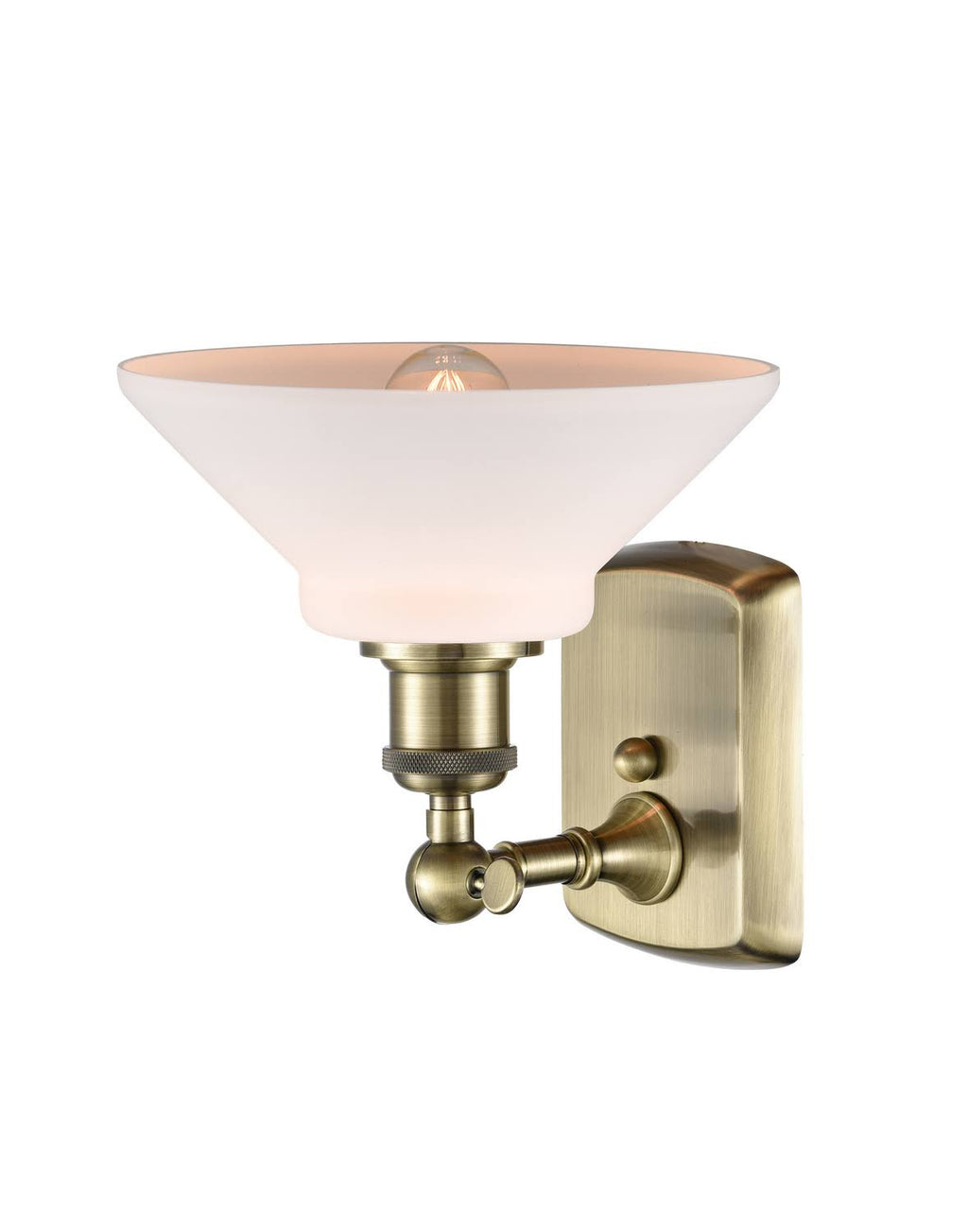 Antique Brass 1 Light Sconce Y654