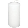 2 x 6 inch White Pillar Candles Case of 36 S509143