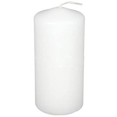 2 x 6 inch White Pillar Candles Case of 36 S509143