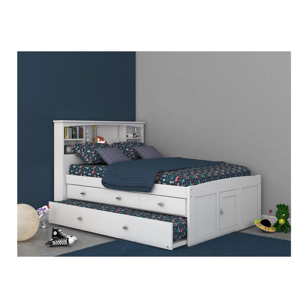 Solid Pine Bookcase Bed P981989