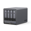 4-Bay Desktop NAS with Intel Pentium Gold 8505 CPU, 8GB DDR5 RAM, 128G SSD, 10GbE, 2.5GbE, M.2 NVMe Slots, 4K HDMI K781