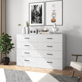 White 8 Drawer Wood Dresser C900014