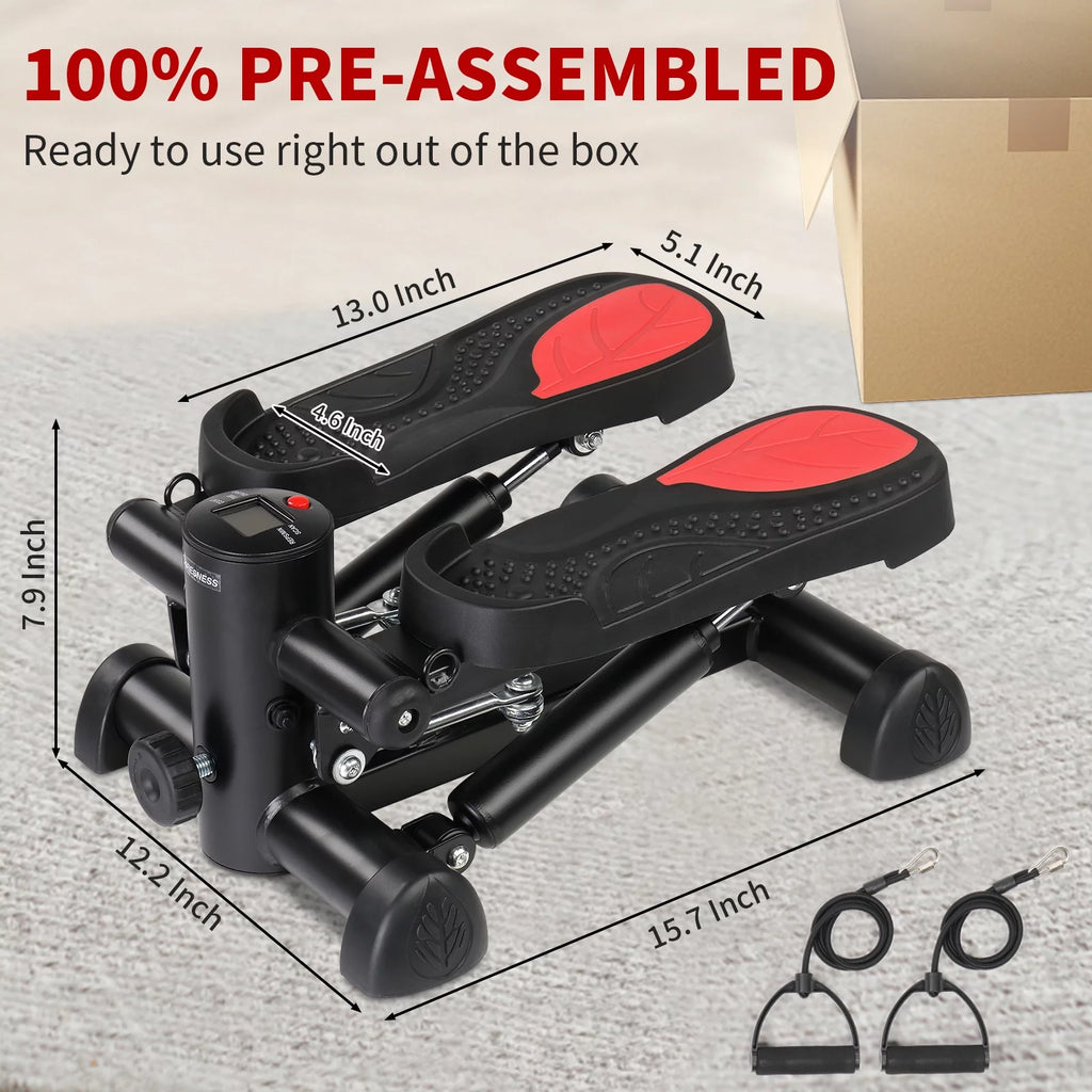 Mini Stair Stepper with Resistance Bands J98673