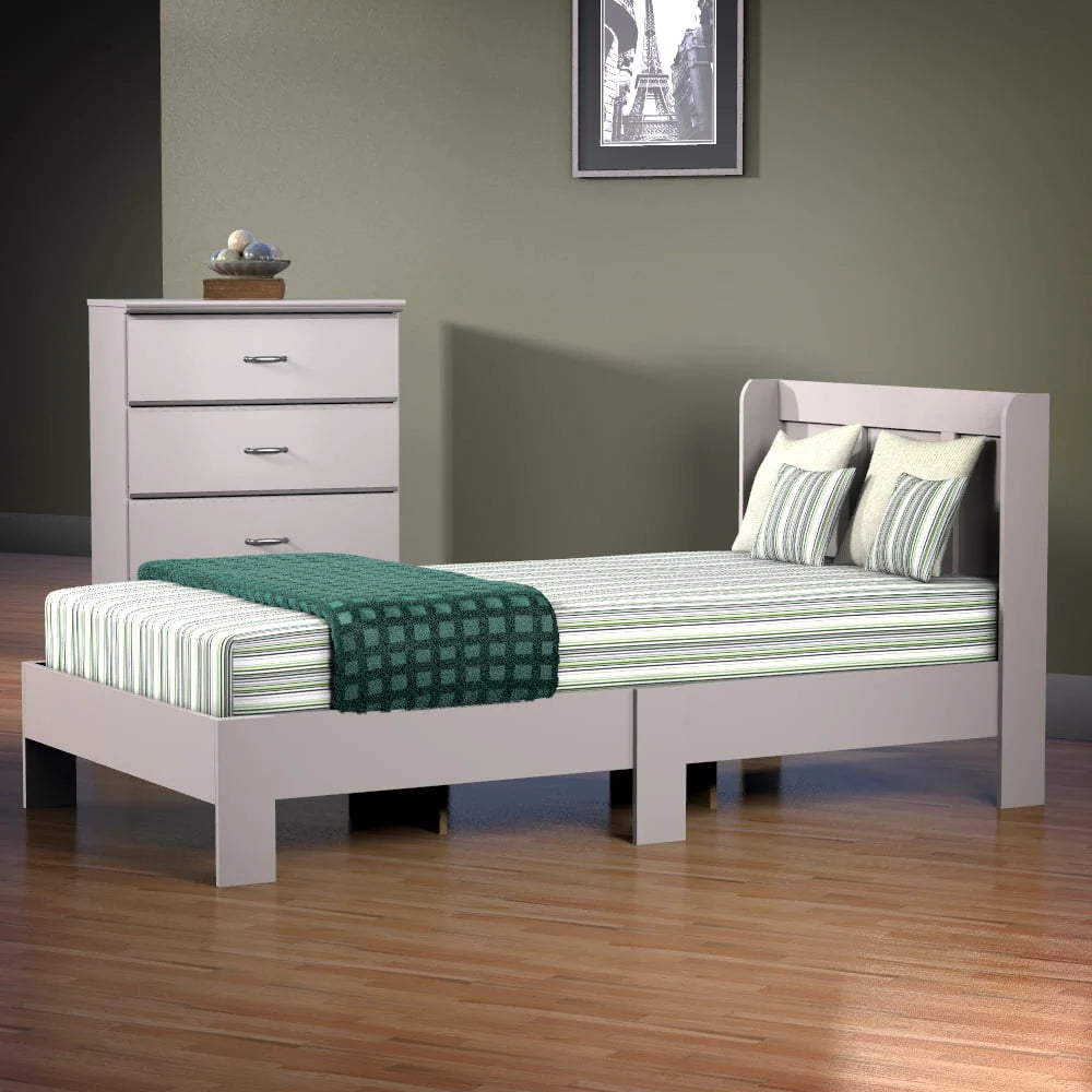 Twin Bed with Headboard Y163