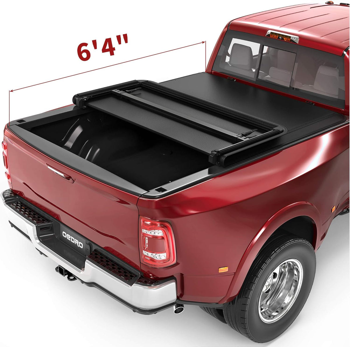 Soft Tri-fold Truck Bed Tonneau Cover, 8 Ft Bed P8741