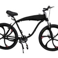 Black 26 inch Motorized Bicycle with Disc Brakes G66923