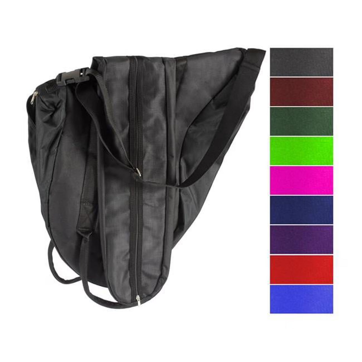 Forest Green English Saddle Bag Y27832
