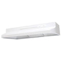 White 2-Speed Under Cabinet Range Hood T833