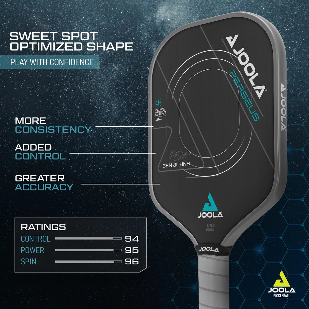 Black 16mm Pickleball Paddle G4056