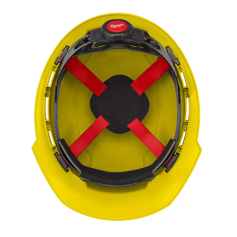 Yellow Type 1 Class C Vented Hard Hat 10-Pack W421120