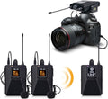 UHF Wireless Lavalier Microphone with 30 Selectable Channels, Dual Mics, Pack of 2 V927