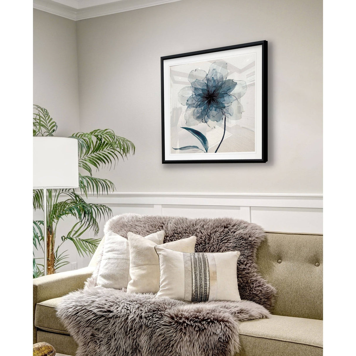 Framed Giclee Print 26x26 T146166
