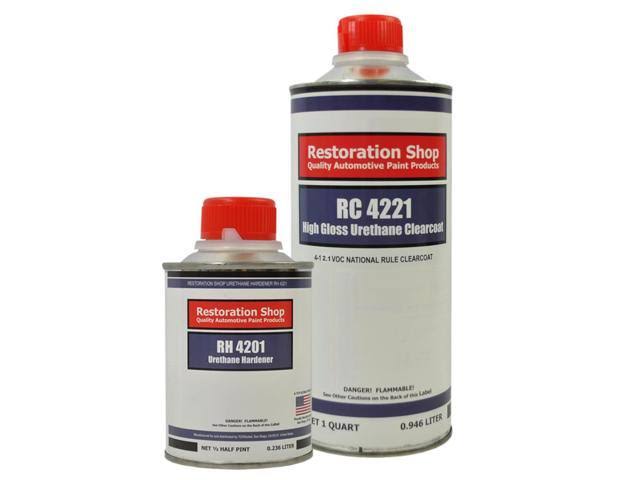 Dark Teal Metallic Quart Urethane Basecoat Clearcoat Car Auto Body Paint Kit Q594