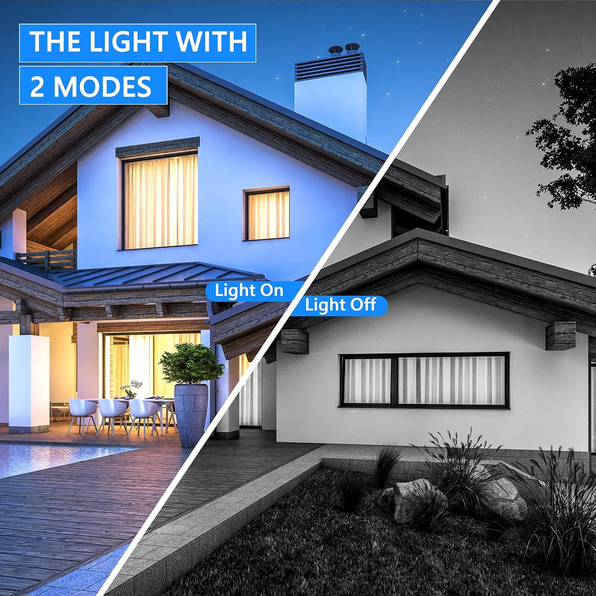Solar Security Camera Outdoor WiFi Wireless 1080P Motion Detection Color Night Vision 2-Way Talk Cloud SD Slot G596093
