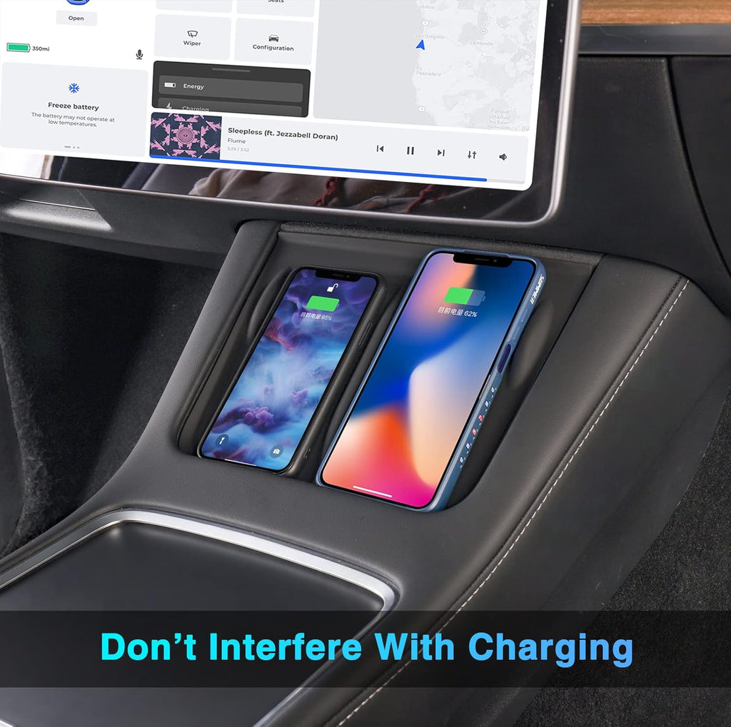Center Console Wireless Charger Silicone Mat Z886990