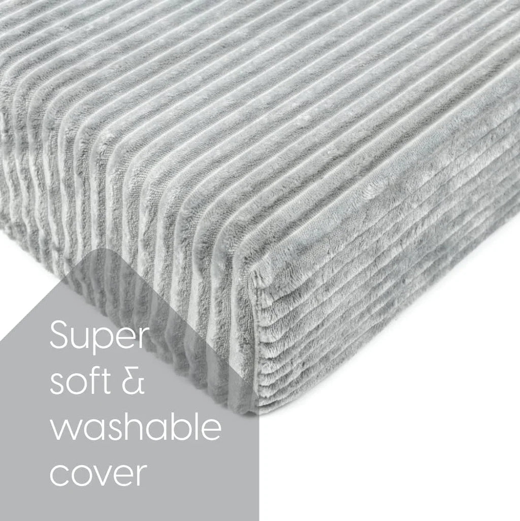Tri Folding Memory Foam Sofa Mattress with Washable Cover, Twin Size E424