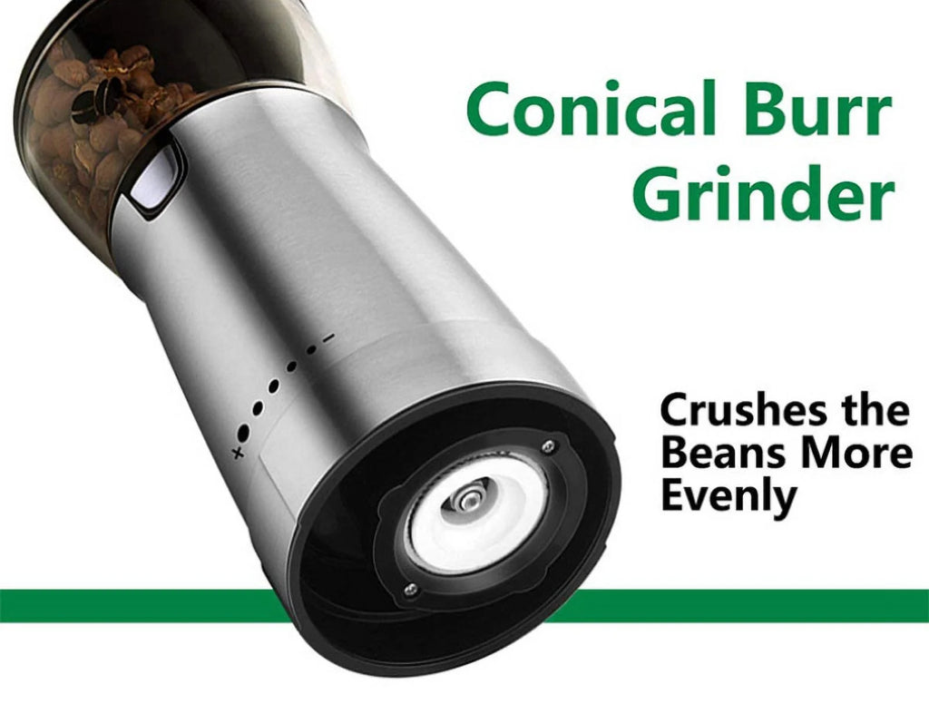 USB Charge Stainless Steel Coffee Grinder J940681