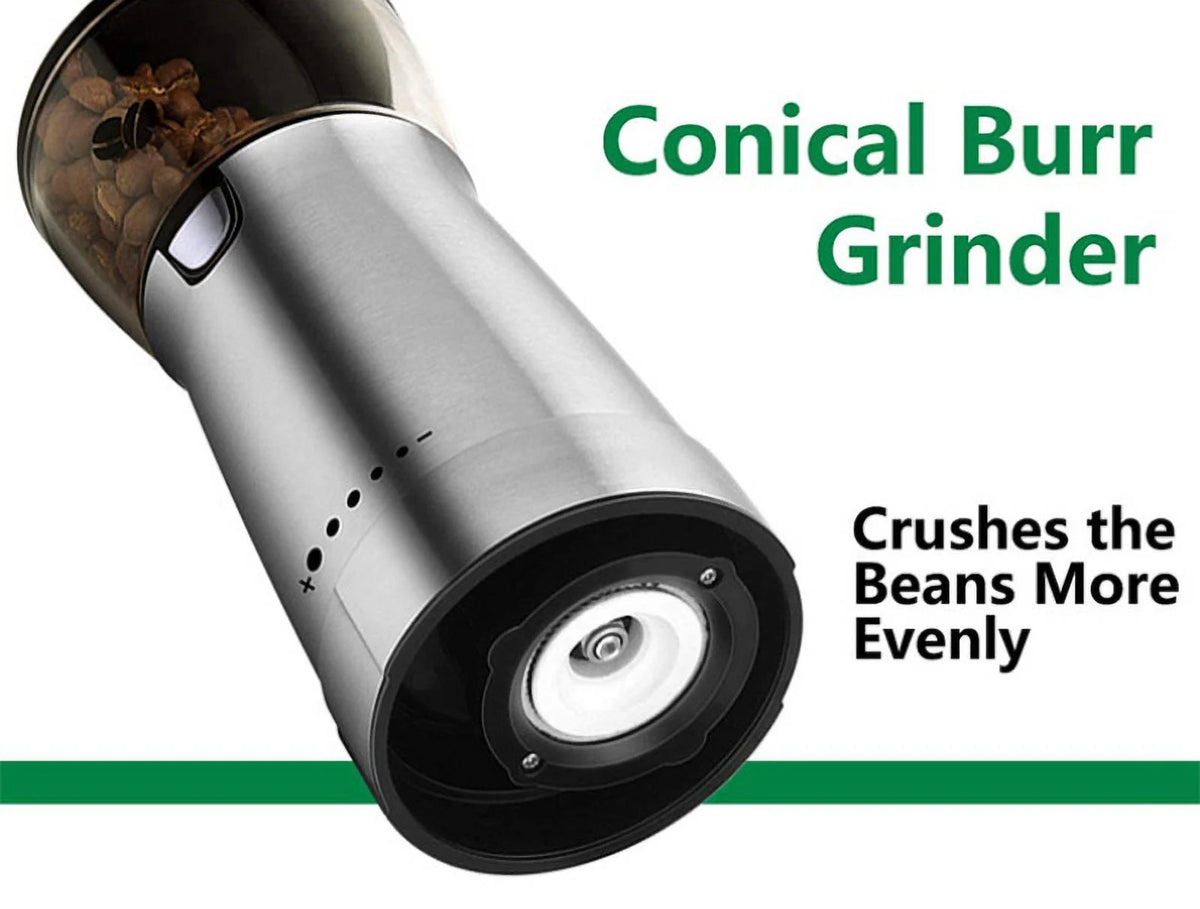 USB Charge Stainless Steel Coffee Grinder J940681