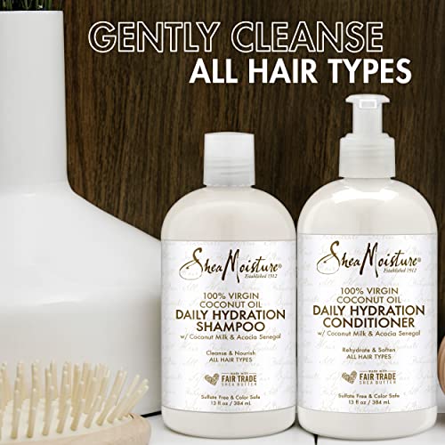 Shampoo & Conditioner Set with Coconut Oil 13 Oz Z166