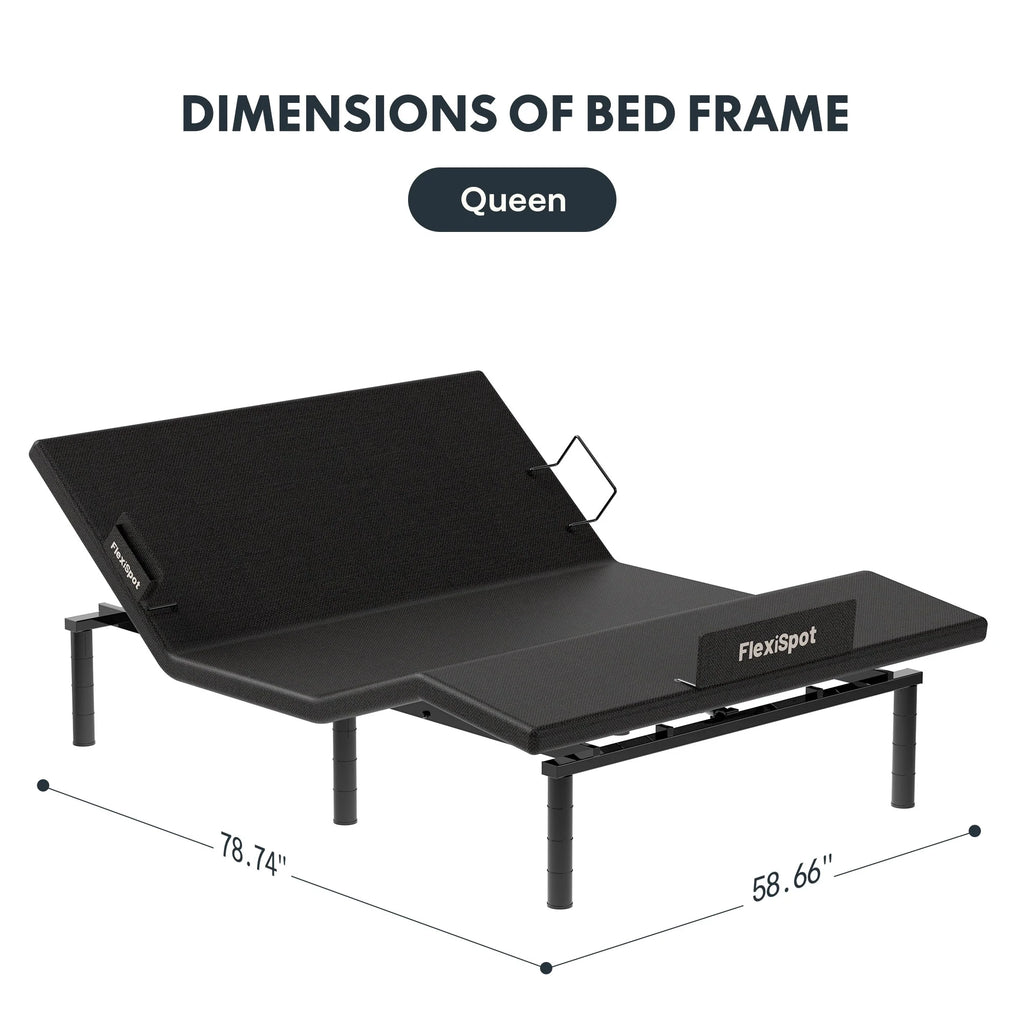 Twin XL Adjustable Bed Frame Base with Wireless Remote L3852