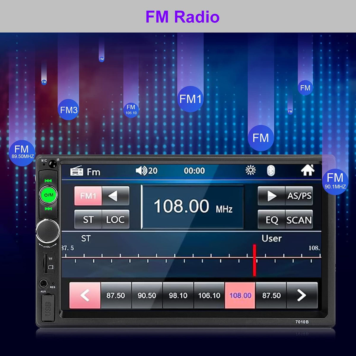 7 MP5 Player Car Stereo with Bluetooth Backup Camera D790383