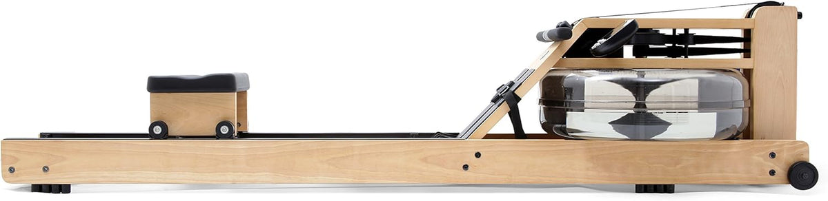 Beech Wood Natural Rowing Machine with S4 Monitor E384