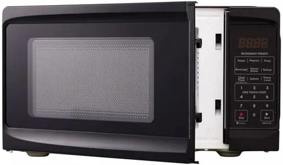 700 Watt 0.7 cu. ft. Microwave Oven with LED Digital Display - Black H874789