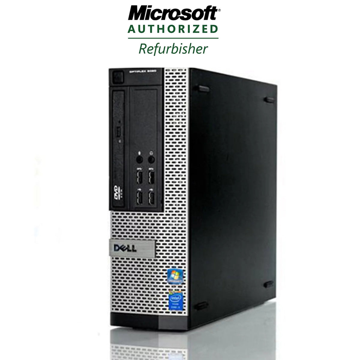 Used Dell OptiPlex 990 Desktop Computer PC, Intel Core i5 Quad-Core Gen 2, 8GB 1TB with 2x 22" LCD's Wi-Fi Windows 11 64bit Y72782