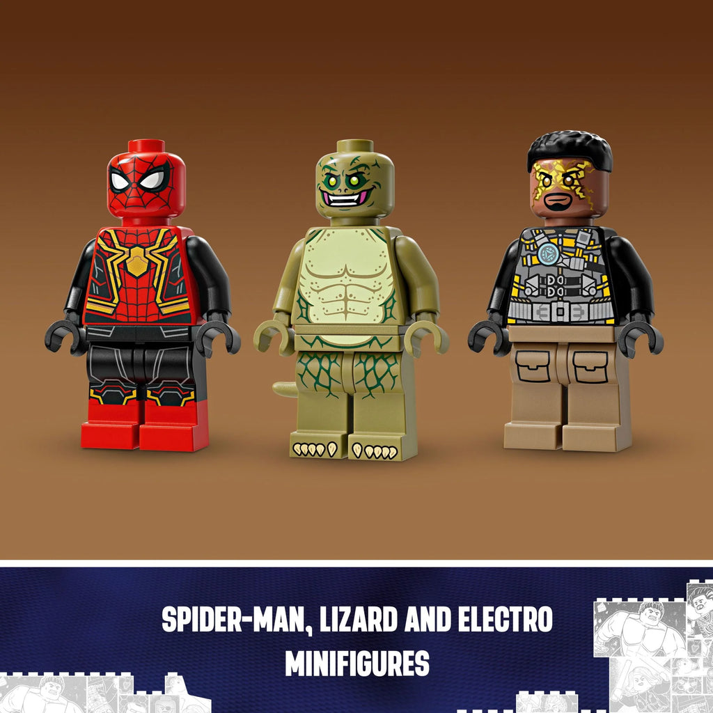 Spider-Man vs. Sandman Building Toy Set with Figure Q919