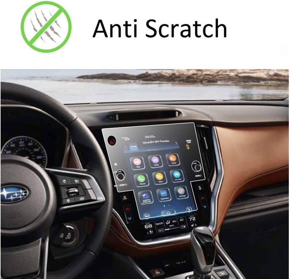 Anti Glare Tempered Glass Screen Protector for Subaru Legacy 11.6 Inch, Pack of 2 T7527