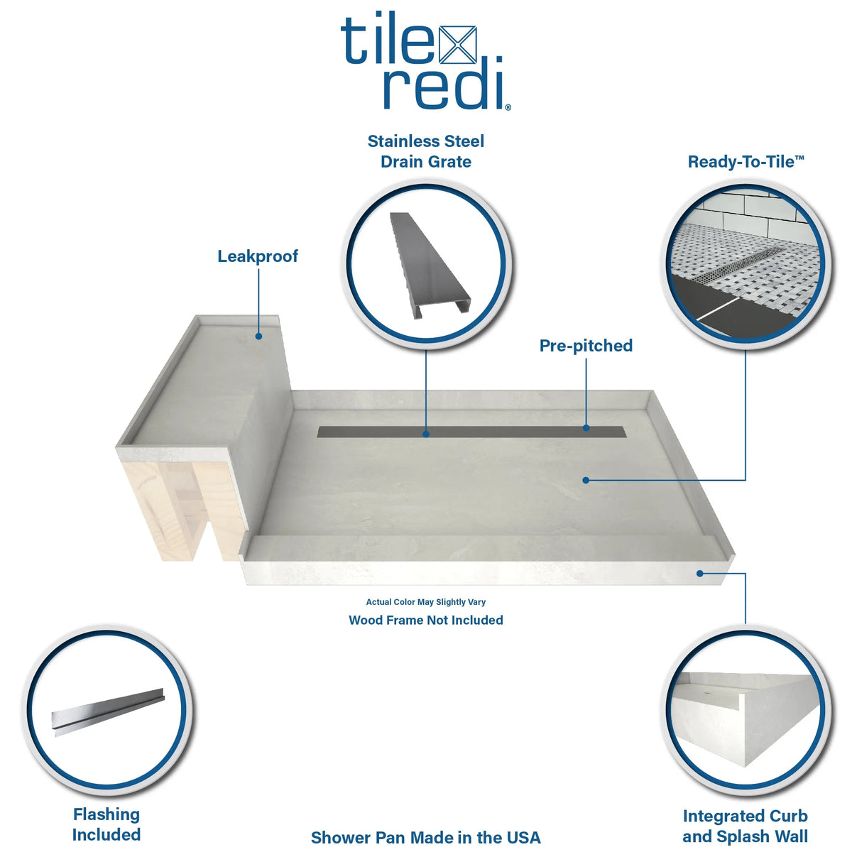 Rectangular Shower Base K101
