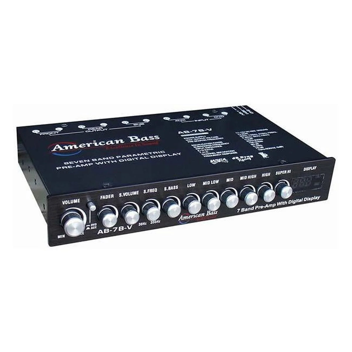 7 Band Equalizer Voltage Display K118