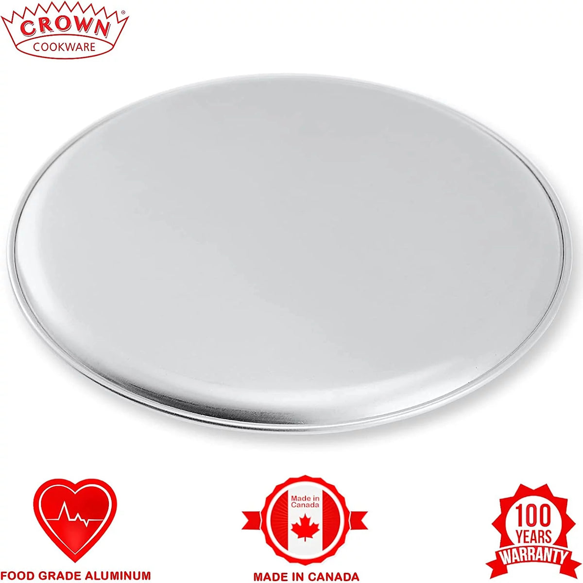 10 inch 2 Pack Pure Aluminum Pizza Pan C579