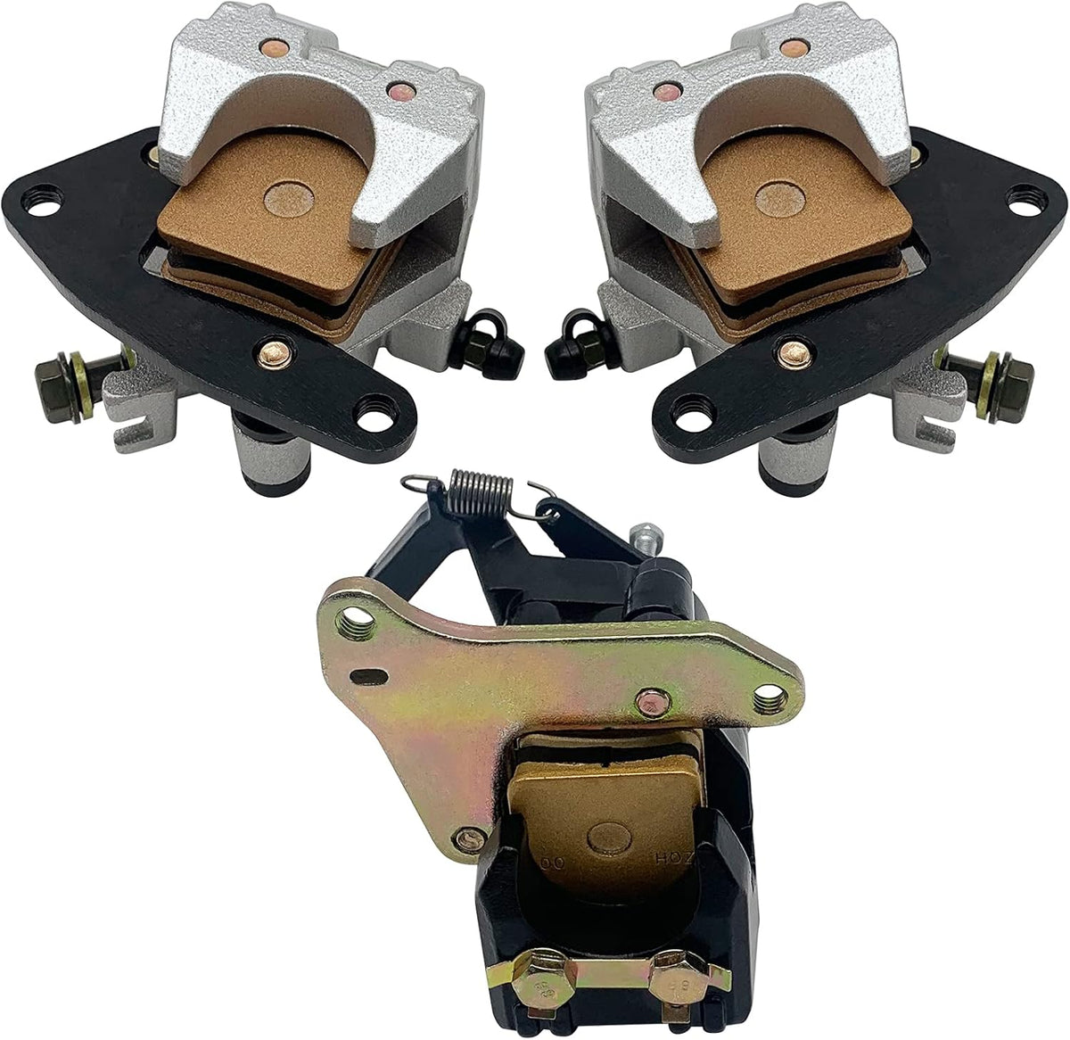 Front Left Right & Rear Brake Calipers R6811