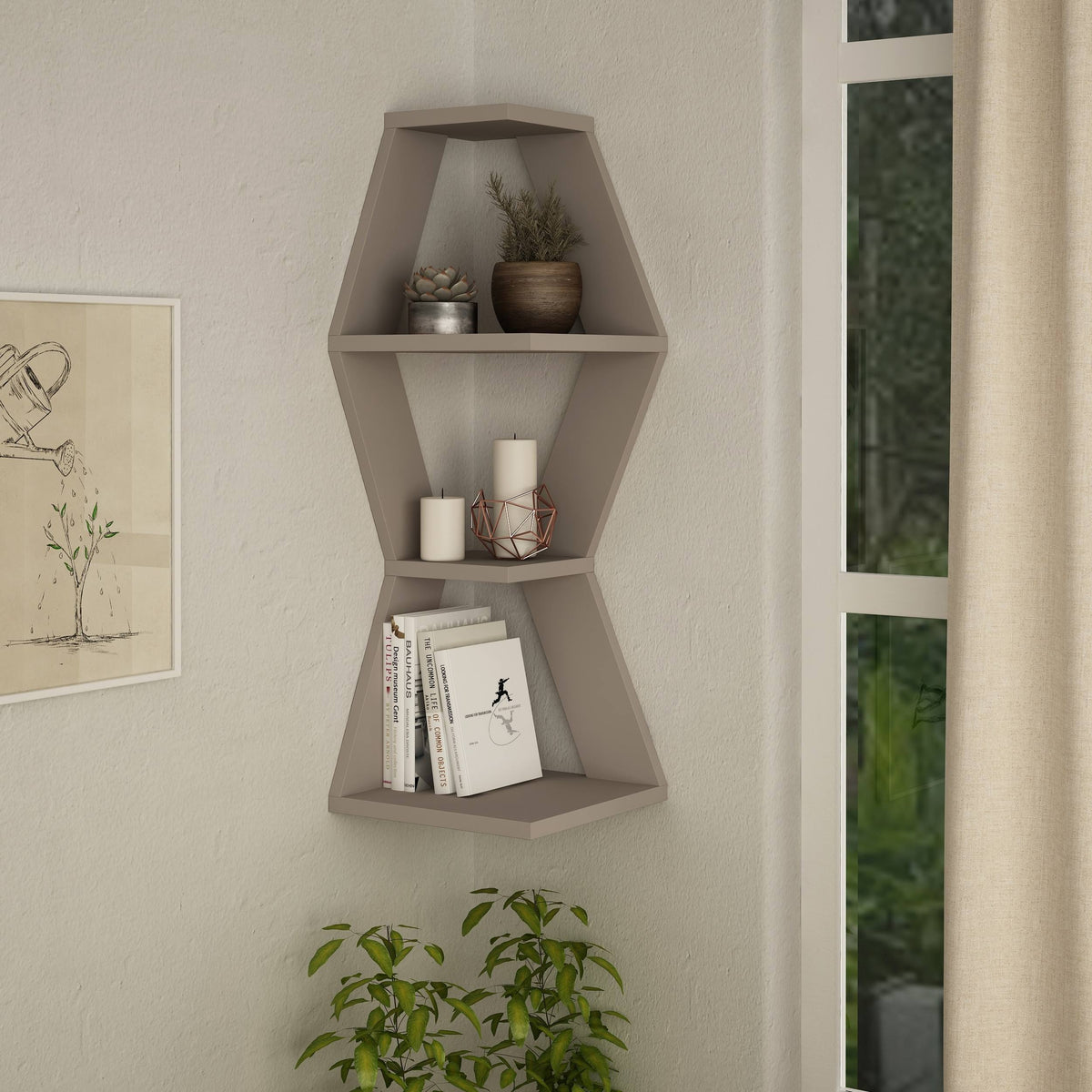 Blue Wall Shelf G399227