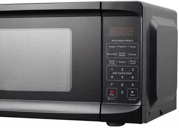 700 Watt 0.7 cu. ft. Microwave Oven with LED Digital Display - Black H874789