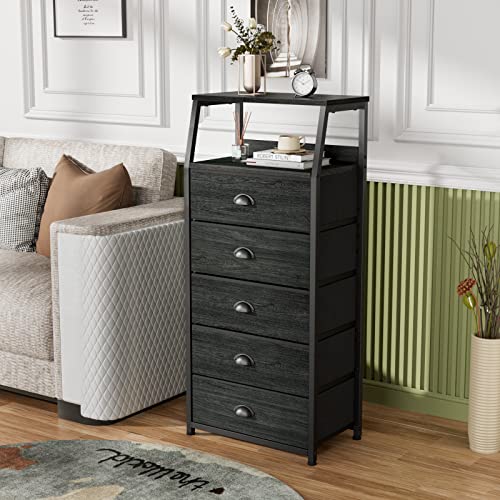 4 Drawer Dresser with Wood Top K50440