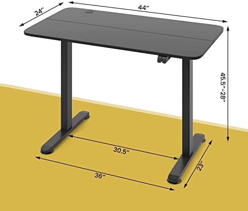 Height Adjustable Electric Standing Desk with Splice Board U651086