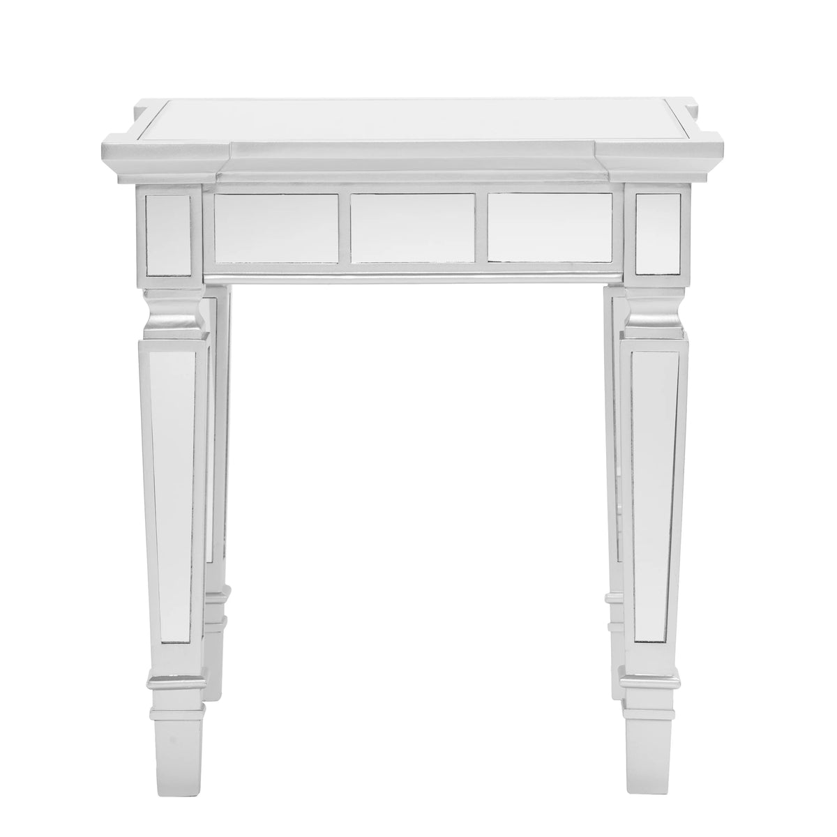 Mirrored Square End Table T950940