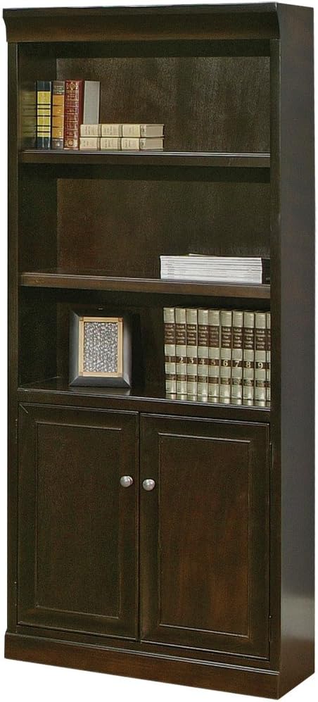 Brown Fully Assembled Bookcase M386