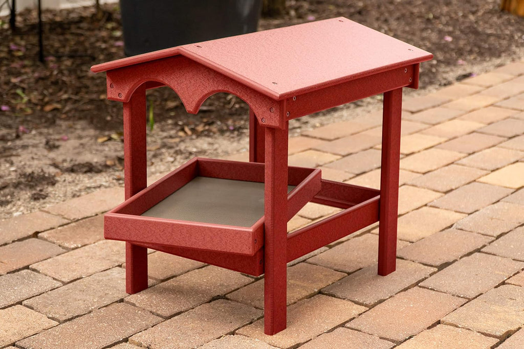 Large Covered Ground Feeder with Removable Tray M5046