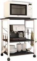 3-Tier Kitchen Baker's Rack Black U1498